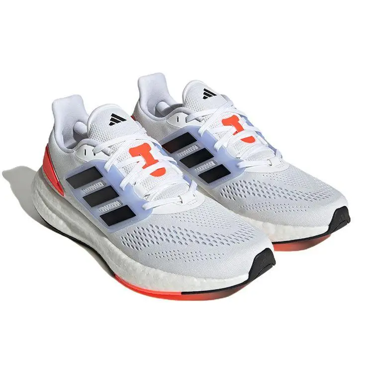 PureBoost 22 Alba Azzurra Rosso Solare Sneakers Uomo Bianco Bianco Nuvola Nero Core HQ8589 41⅓ miniatura 2