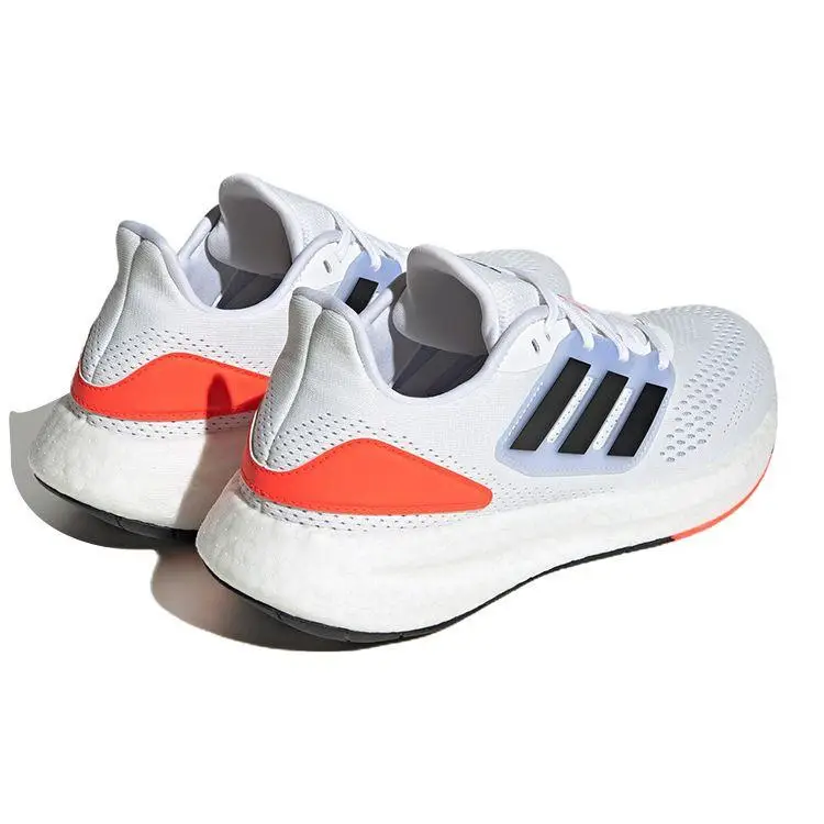 PureBoost 22 Alba Azzurra Rosso Solare Sneakers Uomo Bianco Bianco Nuvola Nero Core HQ8589 45⅓ miniatura 3