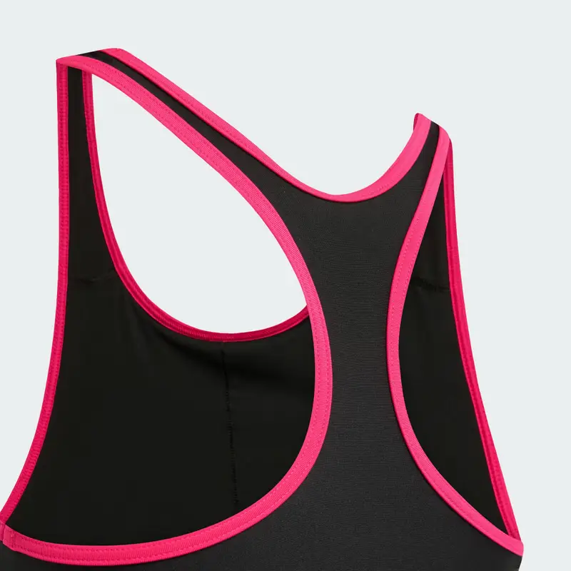 RACER BACK SWIM DRESS KIDS Black miniatura 3