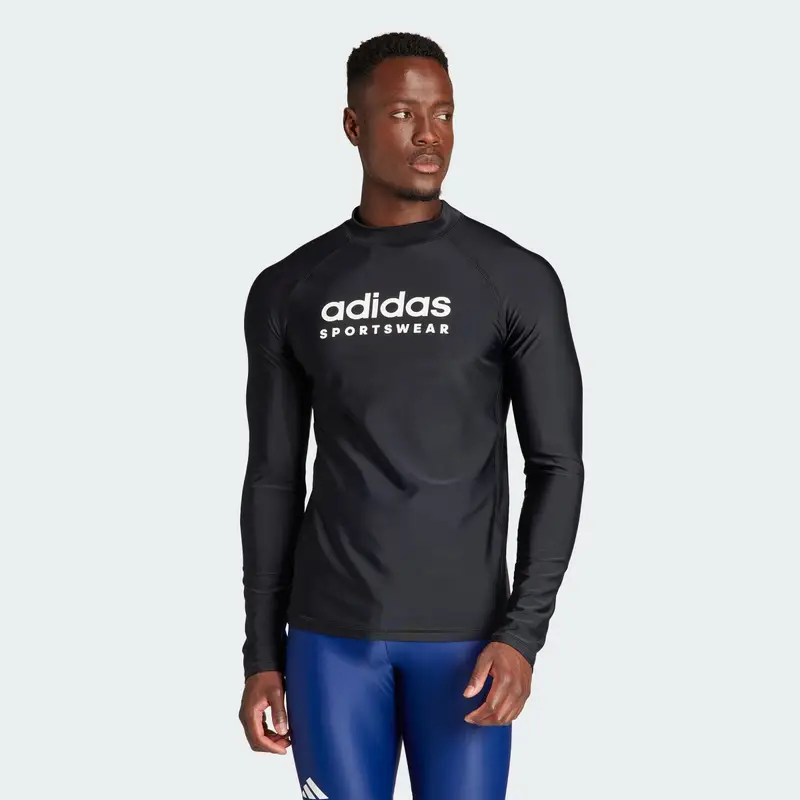 Rash guard Long Sleeve | Adidas Nero