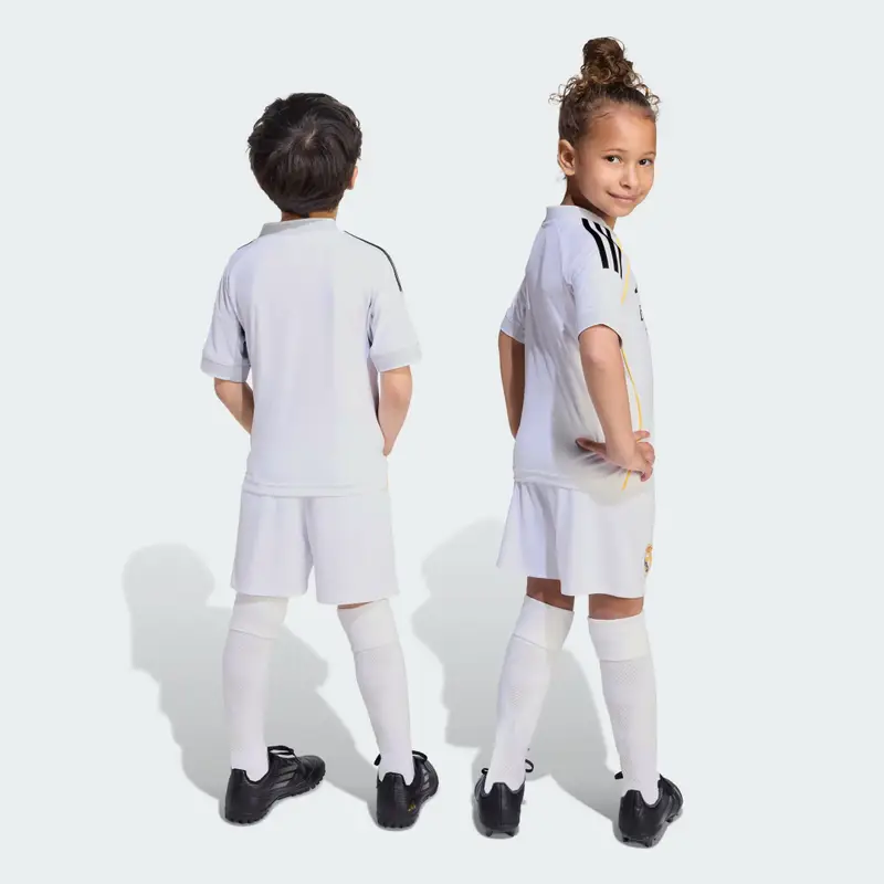 Real Madrid 25/26 Home Mini Kit Bambini White miniatura 2