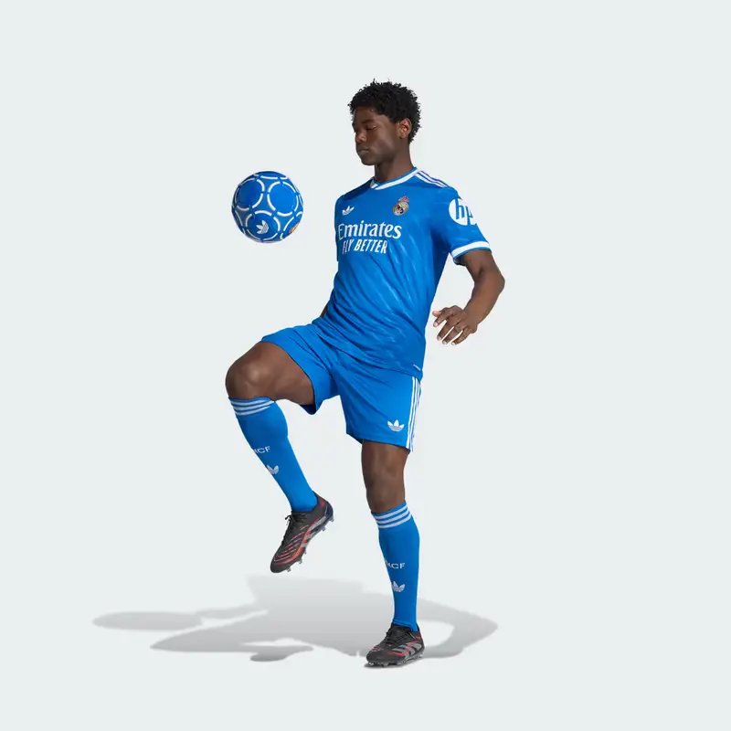 Real Madrid 25/26 Terzo Short Blue Bird miniatura 3