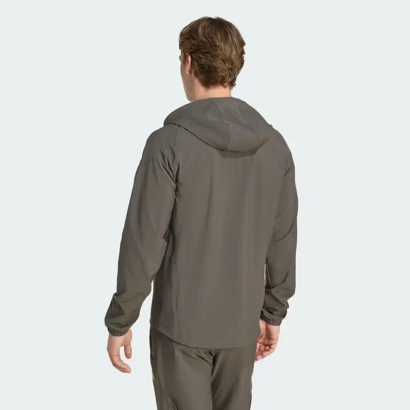 Real Madrid Giacca da viaggio Tiro 25 Competition Vis Tech Utility Grey miniatura 2