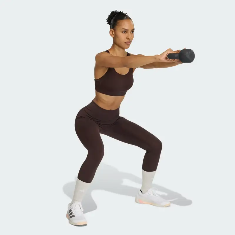 Reggiseno Optime Allenamento Supporto Alto Aurora Coffee miniatura 3