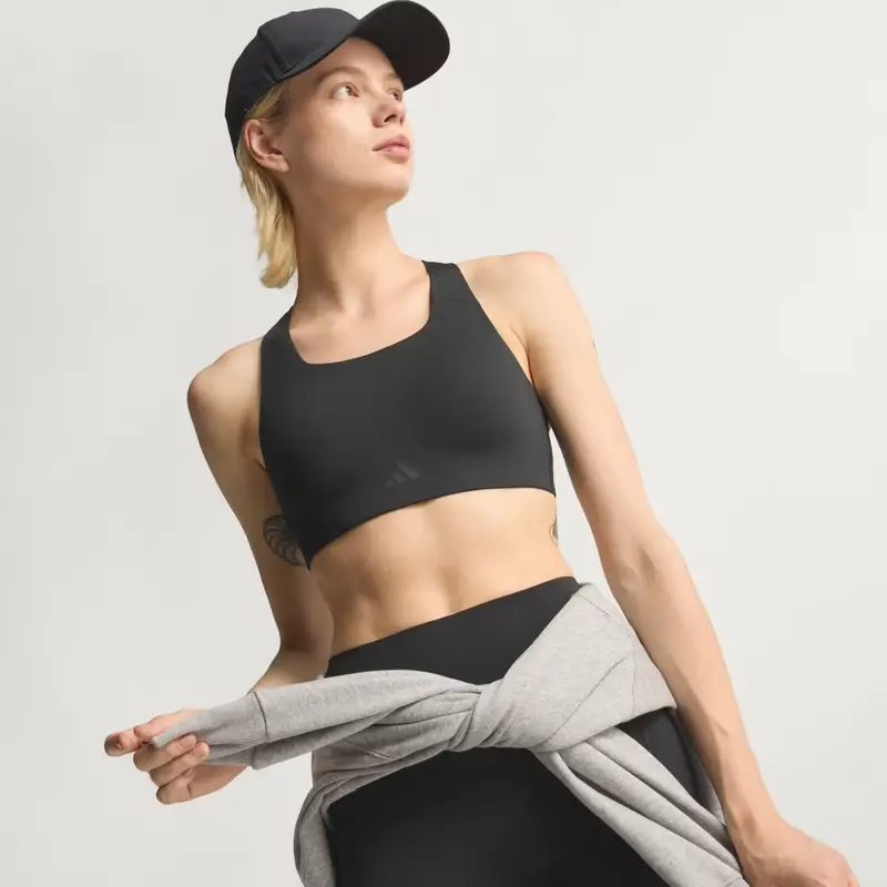 Reggiseno Optime Power High Support Black miniatura 4