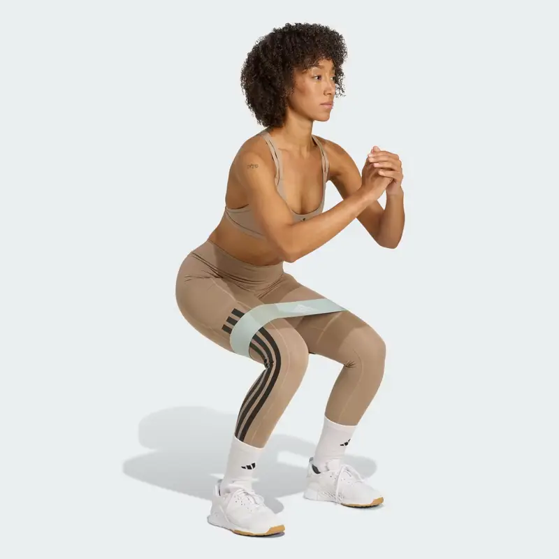 Reggiseno per allenamento leggero Aeroimpact Luxe Chalky Brown miniatura 3