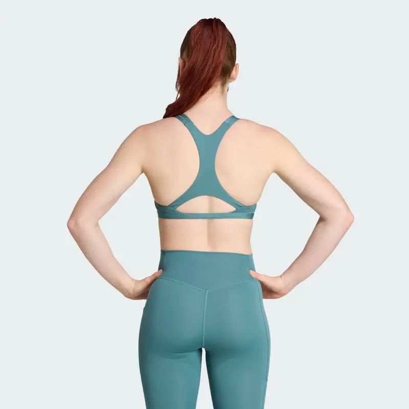 Reggiseno per allenamento leggero Aeroimpact Luxe Preloved Teal miniatura 2