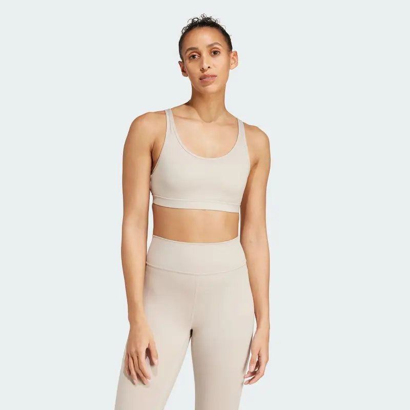 Reggiseno sportivo All Me Essentials Medium-Support | Adidas Beige