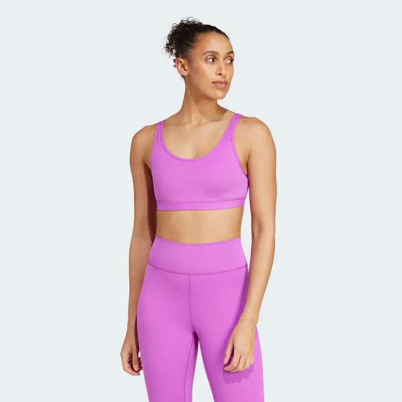 Reggiseno sportivo All Me Essentials Medium-Support | Adidas Viola