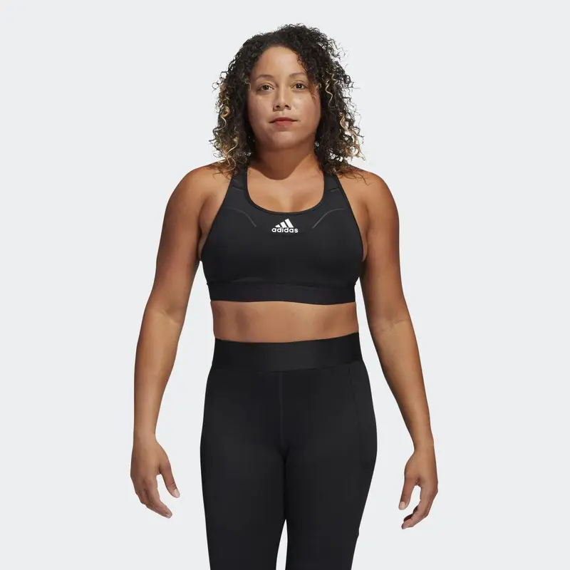 Reggiseno sportivo Believe This HEAT.RDY | Adidas Nero