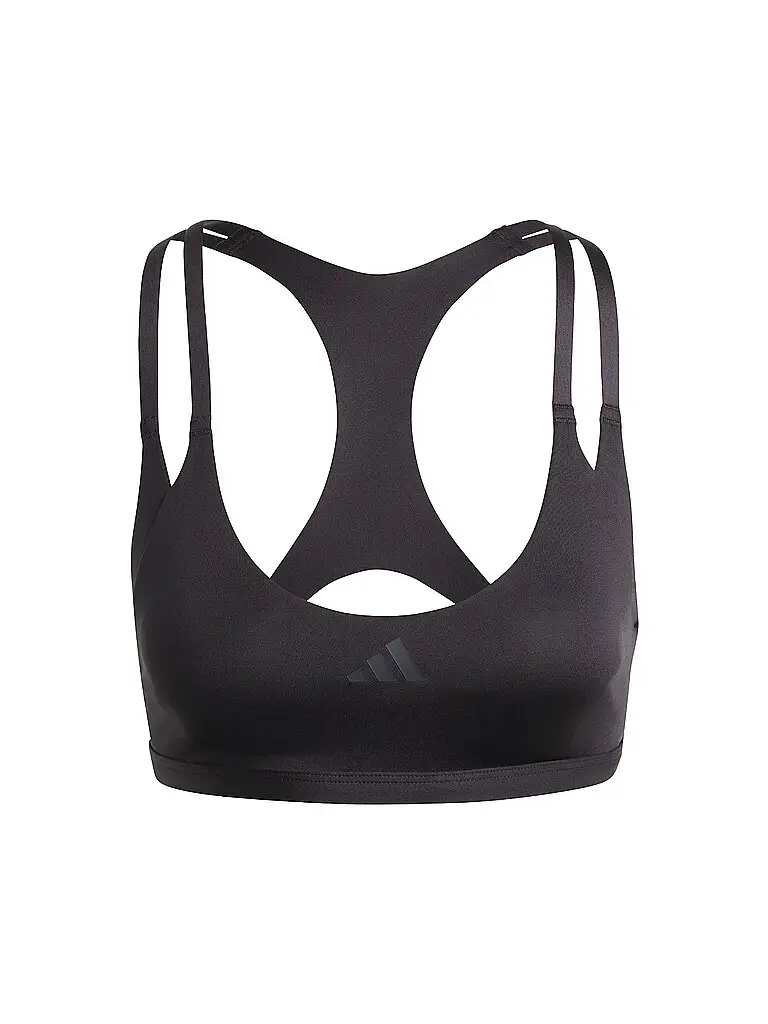 Reggiseno sportivo da donna Aerim a supporto leggero nero | S (A/B)