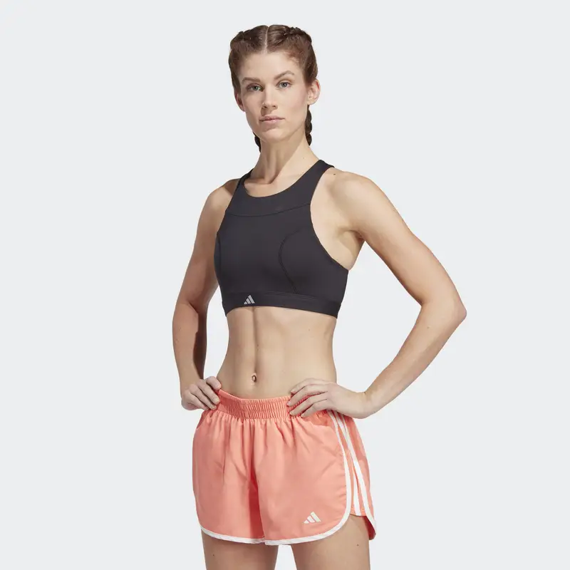 Reggiseno sportivo da running Medium-Support | Adidas Nero