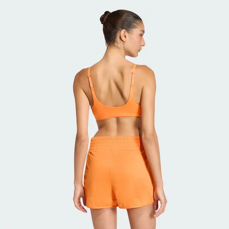 Reggiseno Sportivo Optime Essentials Workout Supporto Leggero Pure Orange miniatura 2