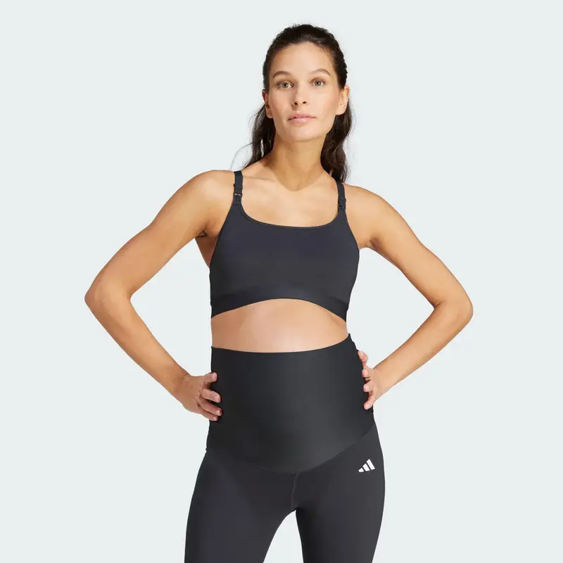 Reggiseno sportivo Powerimpact Medium-Support (Maternity) | Adidas Nero