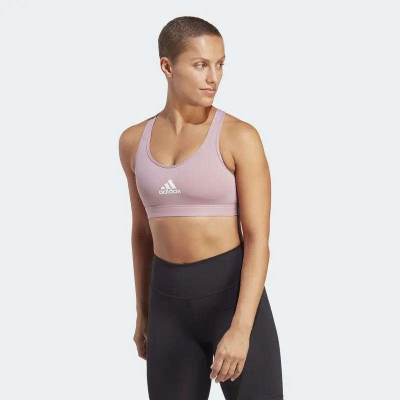 Reggiseno sportivo PowerReact Train Medium-Support | Adidas Malva