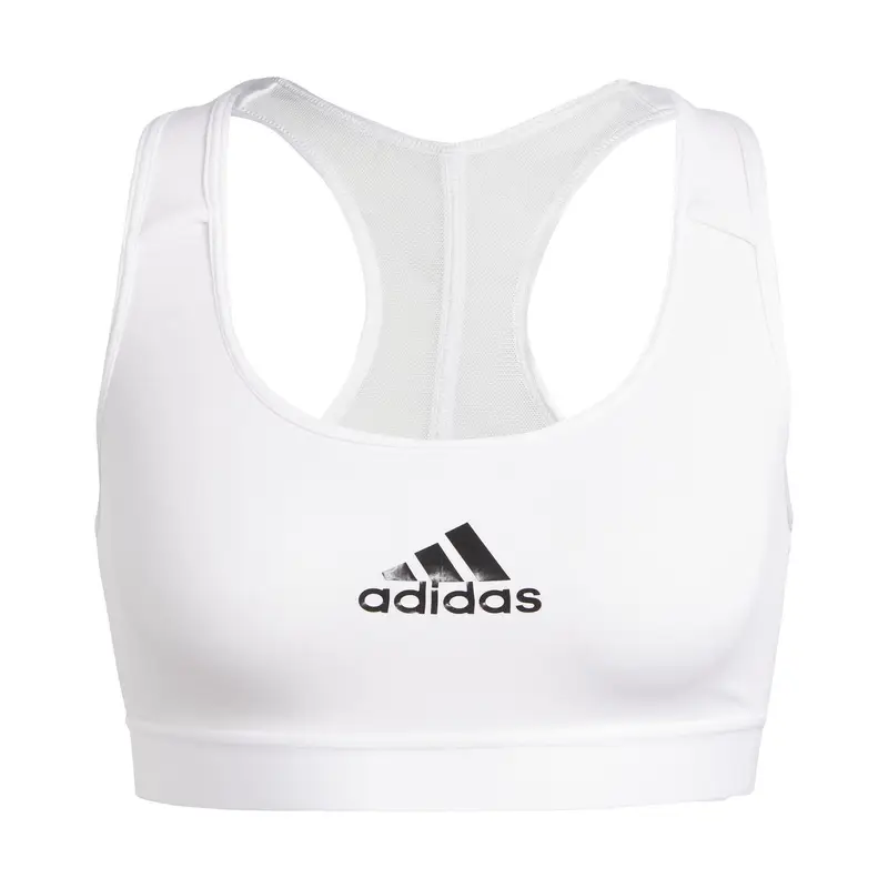 Reggiseno sportivo Powerreact Training Medium-Support | Adidas Bianco