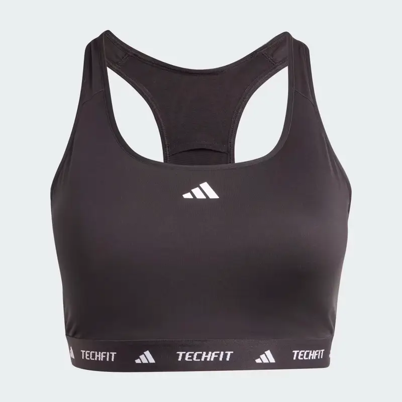 Reggiseno sportivo TECHFIT (Curvy) Black miniatura 4
