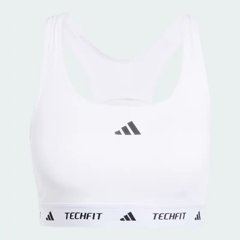 Reggiseno sportivo TECHFIT White miniatura 4