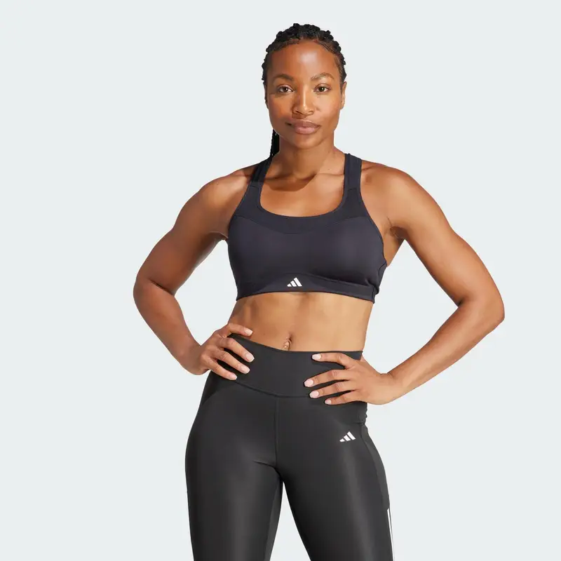 Reggiseno sportivo TLRD Impact Training High-Support | Adidas Nero