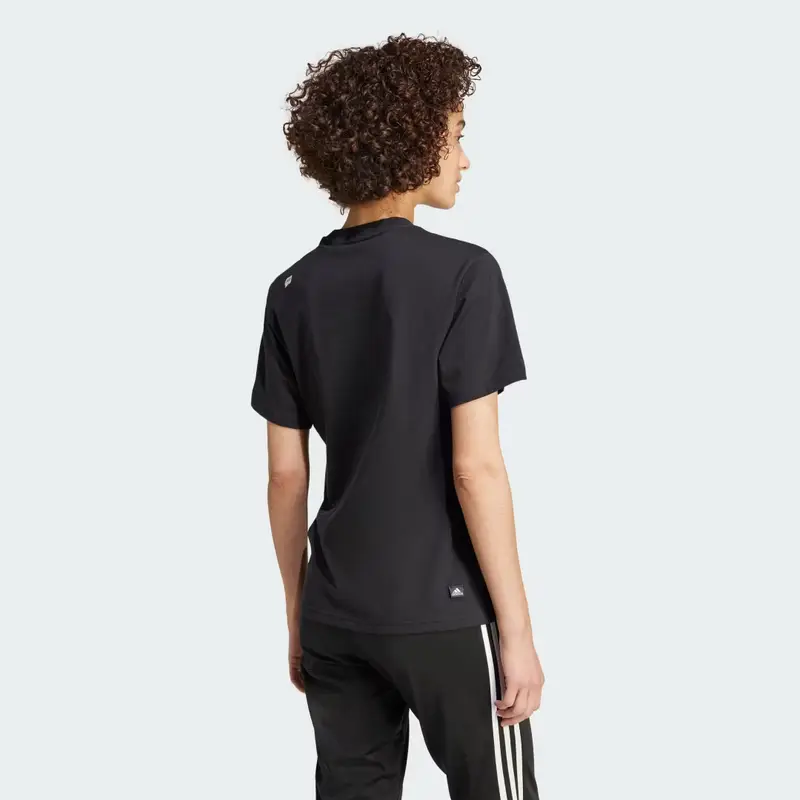 Adidas T-shirt Nero 3175141 miniatura 2