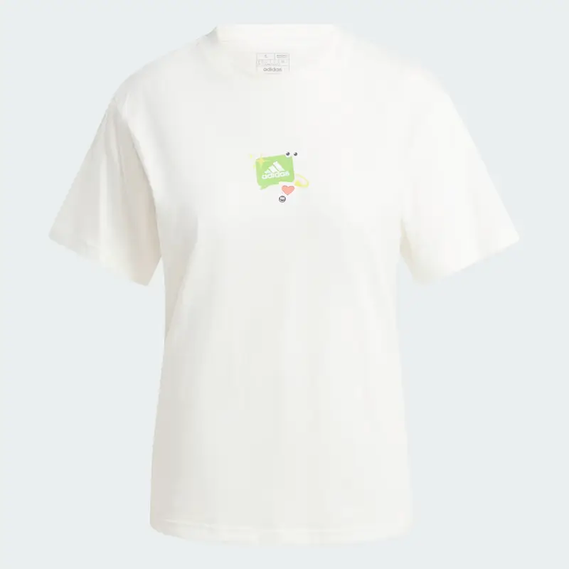 Adidas T-shirt Bianco 3184311 miniatura 4
