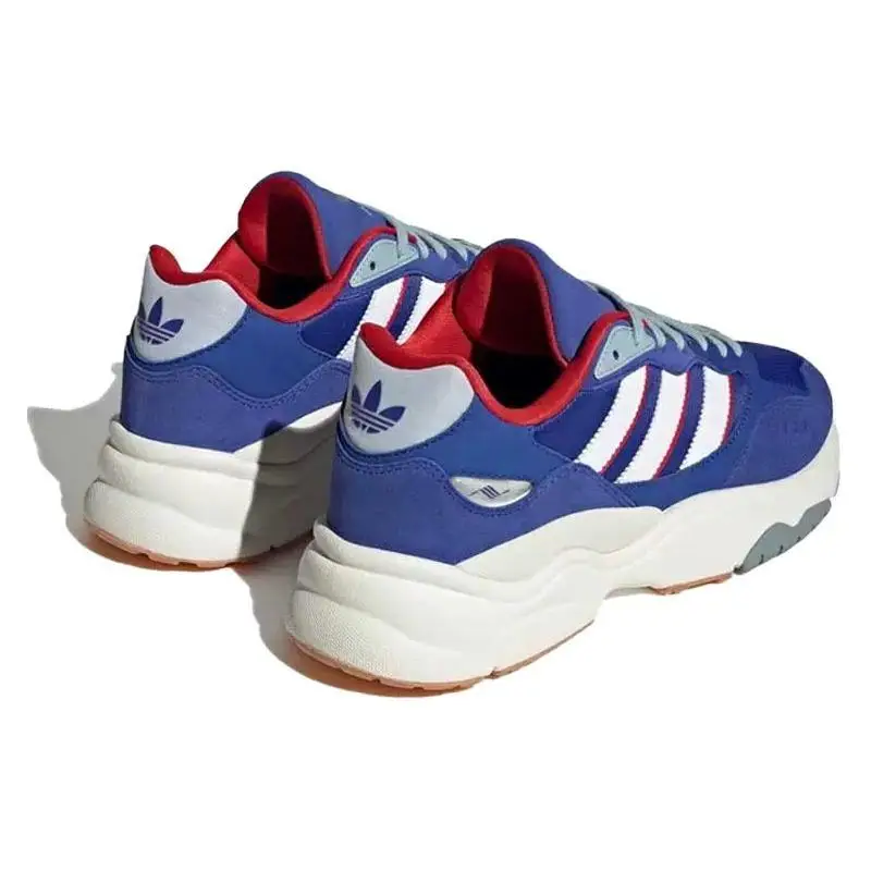 Retropy F90 Blu Lucido Scarlatto Sneakers Unisex Blu Semi-Lucido Bianco Sporco Scarlatto Migliore HP6376 42 miniatura 5