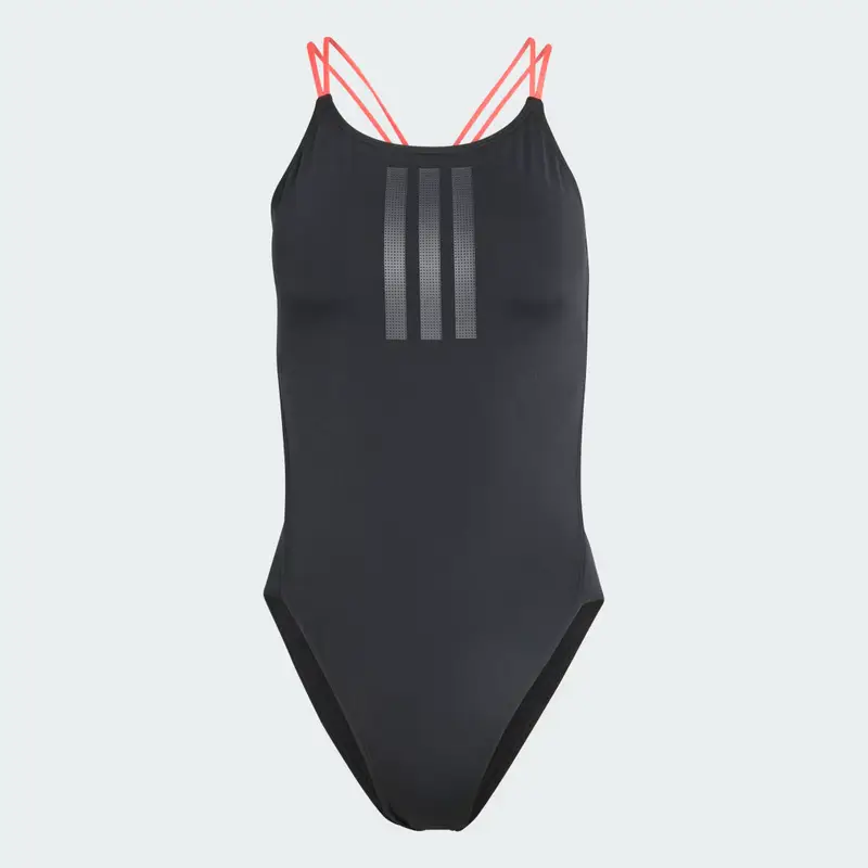 RIPSTREAM 3 Stripes TIE BACK SWIMSUIT Black miniatura 4