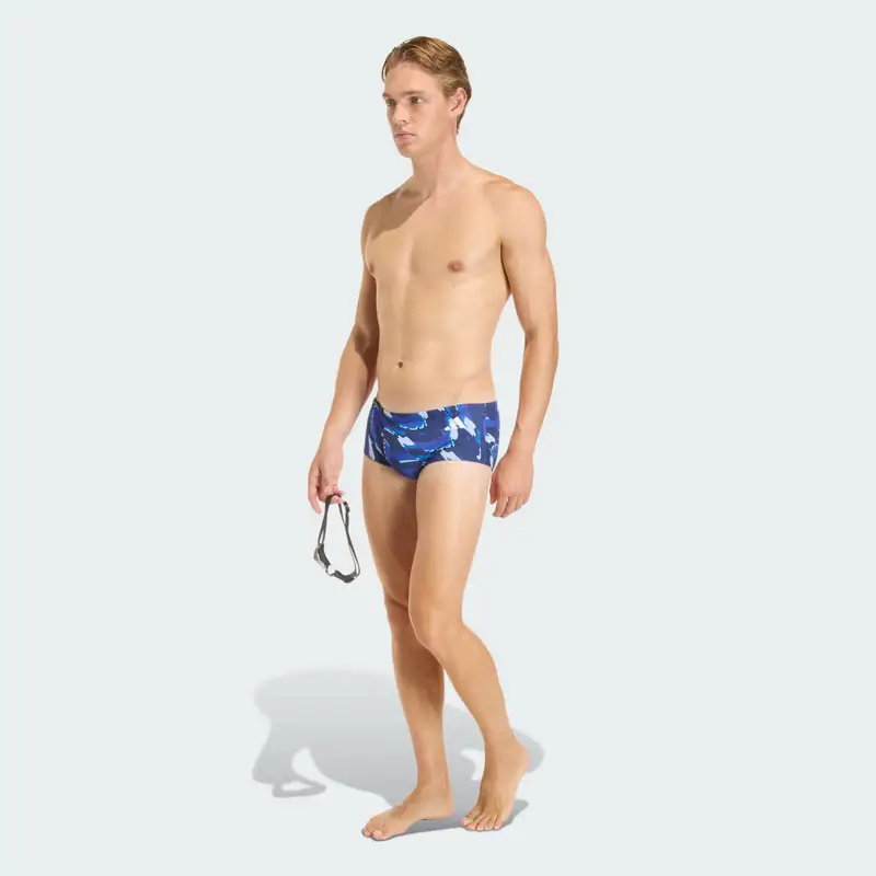 RIPSTREAM TEAM GRAPHIC SWIM WIDE TRUNKS Dark Blue miniatura 3