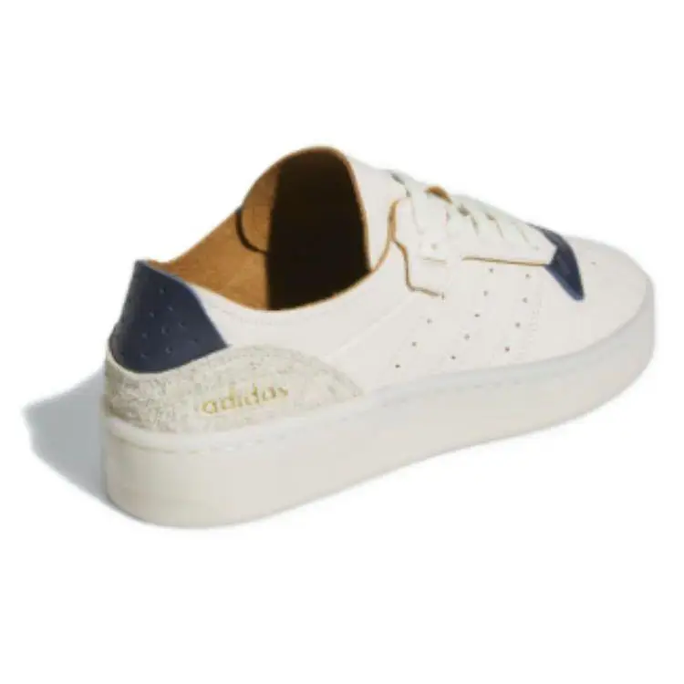Adidas Sneakers Unisex Bianco e Indaco Notte Rivalry Summer Low miniatura 5
