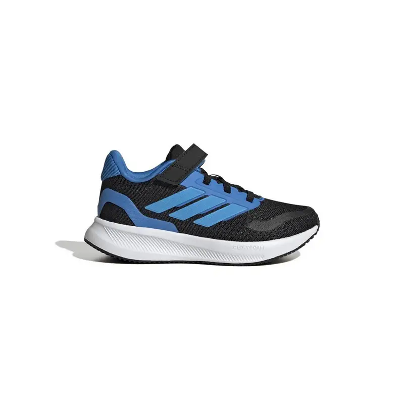 Runfalcon 5 El Ps Nero Sky Blu - Scarpe Ginnastica Bambino EUR 35 / UK 2 5