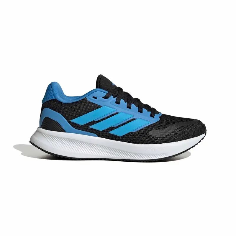 Runfalcon 5 J Gs Nero Sky Blu - Scarpe Ginnastica Bambino EUR 38 / UK 5