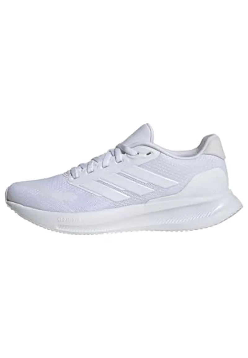 adidas Runfalcon 5 Running Shoes, Scarpe da Corsa Donna, Cloud White/Cloud White/Cloud White, 40 EU