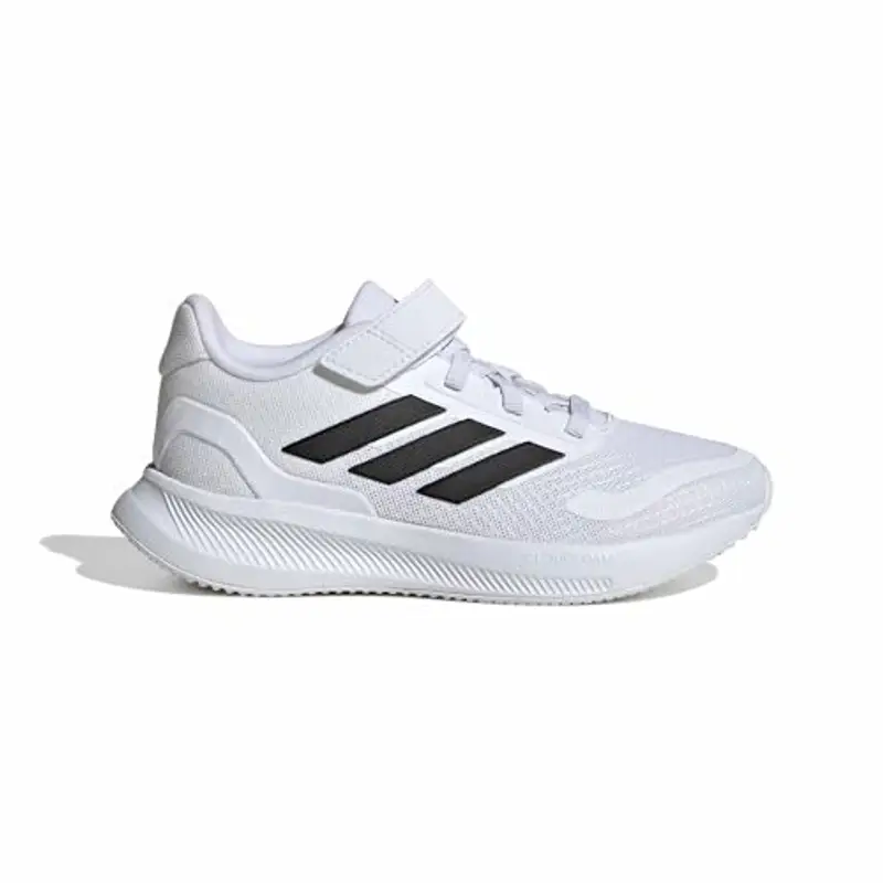 adidas RUNFALCON 5 Shoes Kids, Scarpe da Corsa, Cloud White/Core Black/Core Black, 29 EU miniatura 2