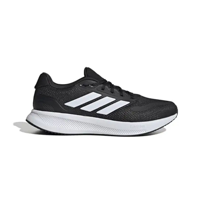 adidas Runfalcon 5 Wide Running Shoes, Scarpe da Corsa Uomo, Core Black/Cloud White/Core Black, 42 2/3 EU miniatura 2