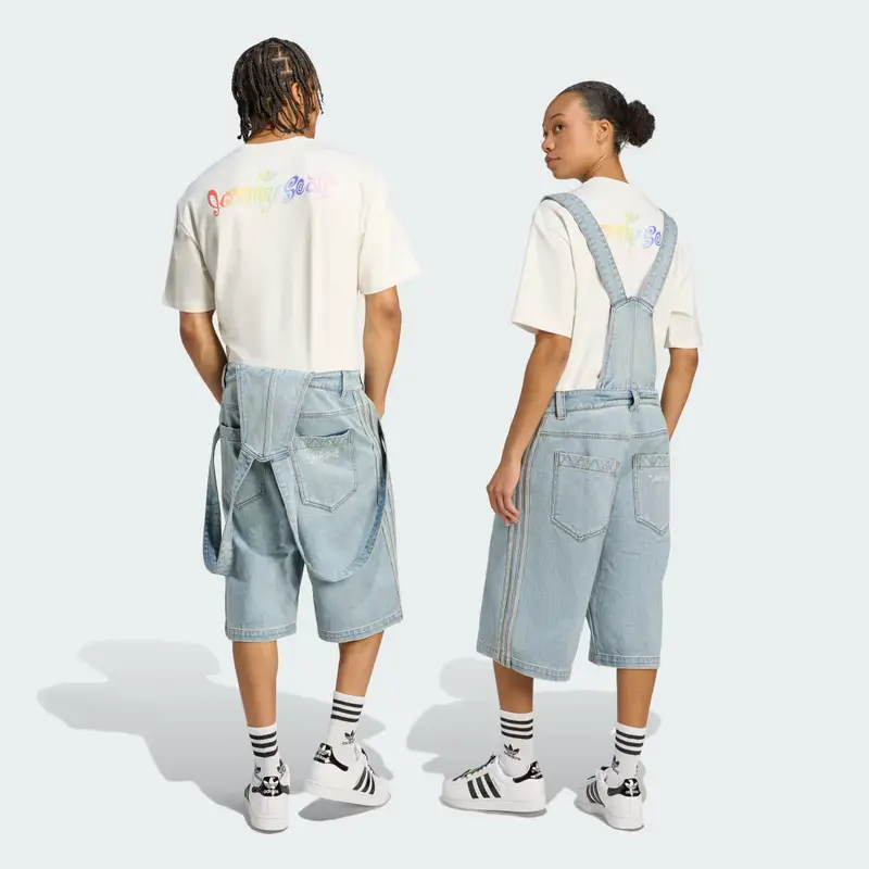 Adidas Salopette Grigio 3140240 miniatura 2