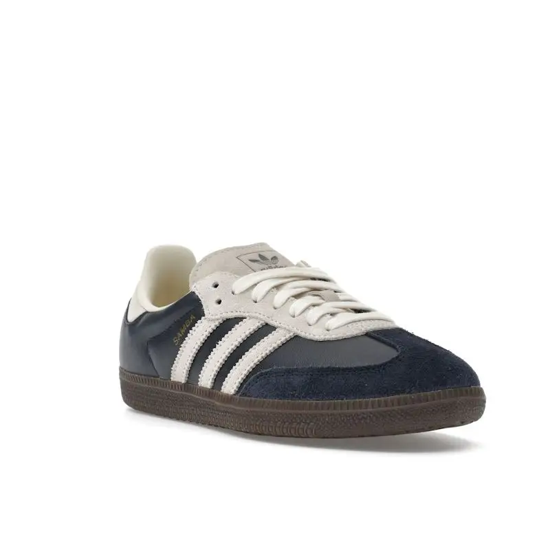 Samba OG Aurora Ink Cream Sneakers Unisex Blu Crema-Bianco Gomma JI3217 43⅓ miniatura 2