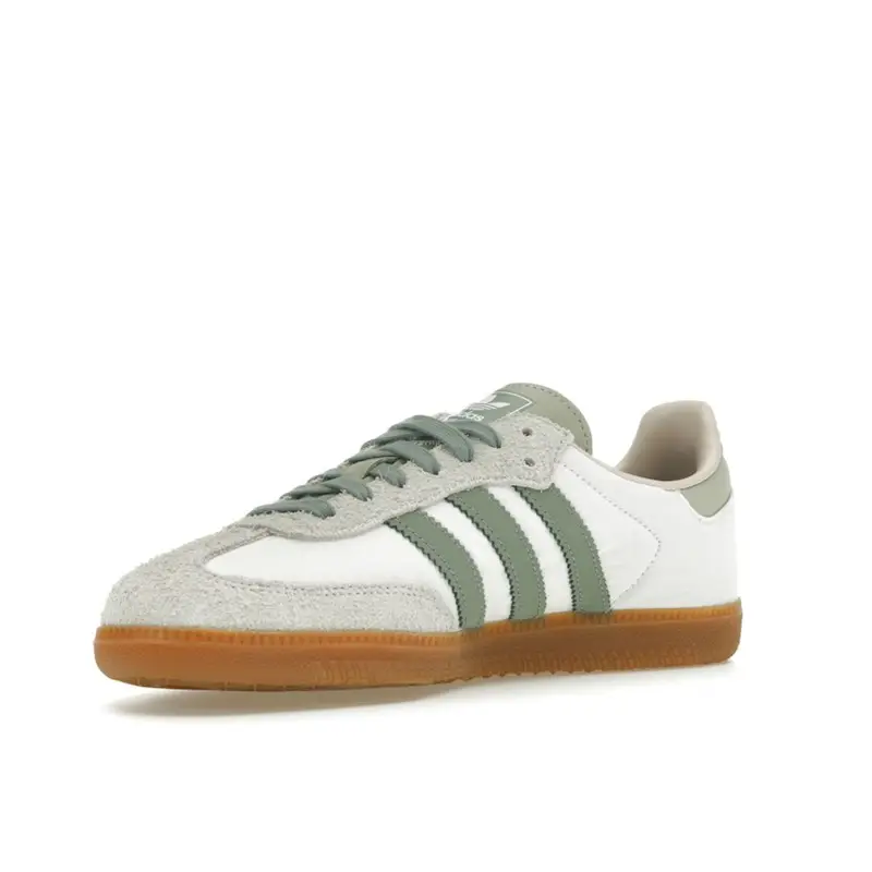 Samba OG Bianco Argento Verde Sneakers da Donna Bianco Nuvola Mastice-Malva ID0492 38 miniatura 2