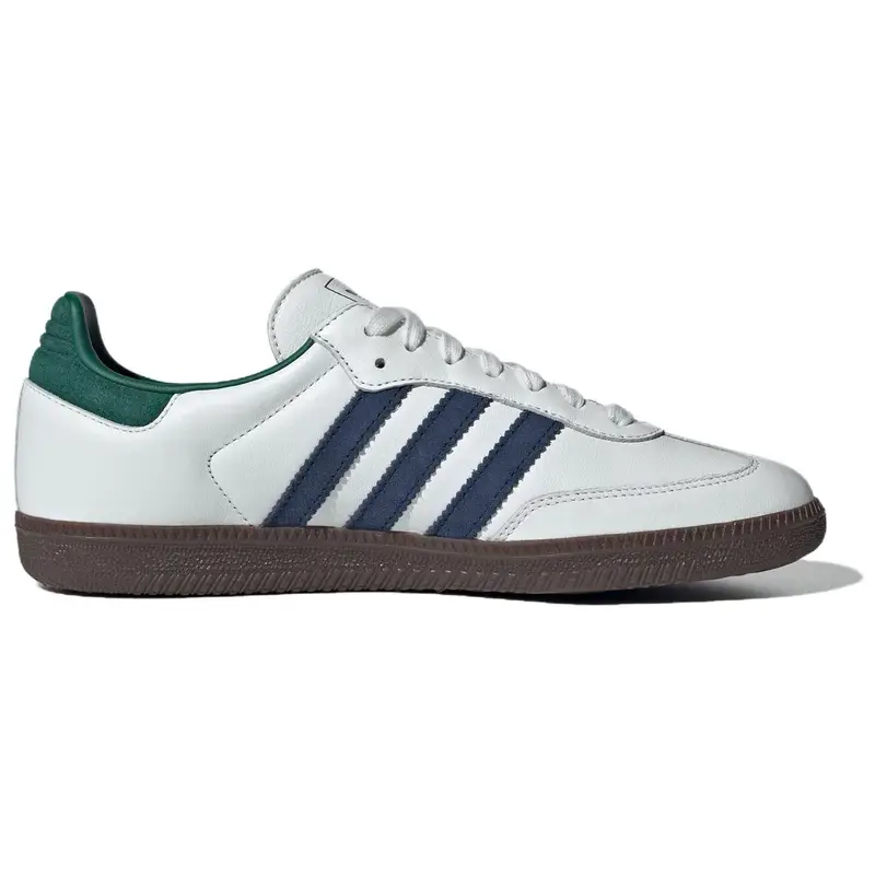 Samba OG Bianco Blu Navy Verde Collegiale Sneakers Unisex Core-Black Bianco Nuvola IH4882 46⅔ miniatura 4