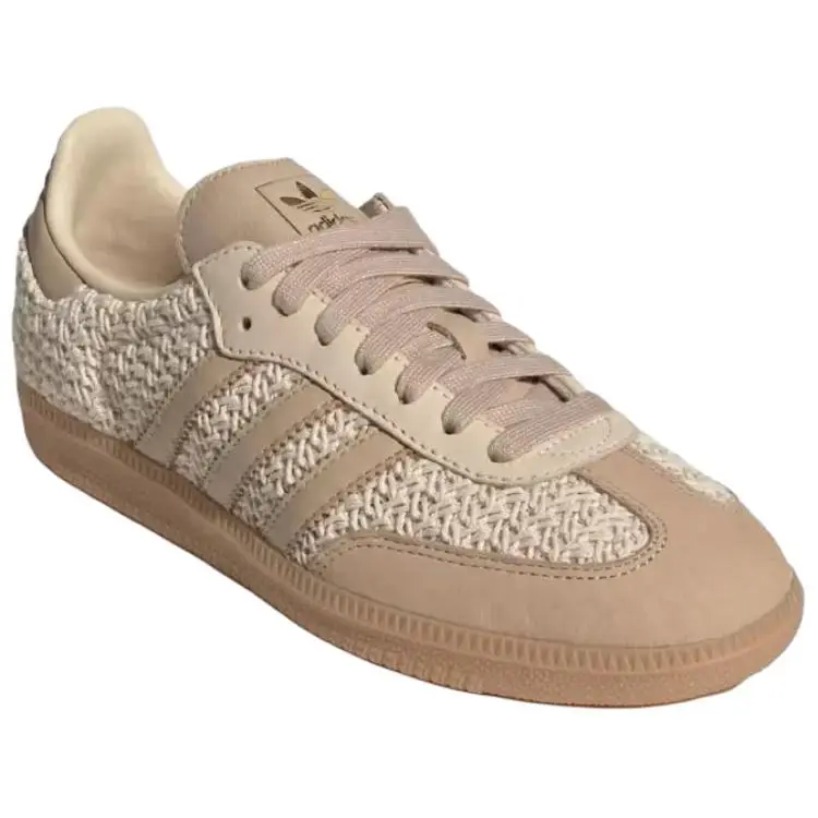 Samba OG Knit Pack - Sand Strata Sneakers da Donna Cream Magic-Beige Gomma JR9446 38⅔ miniatura 4