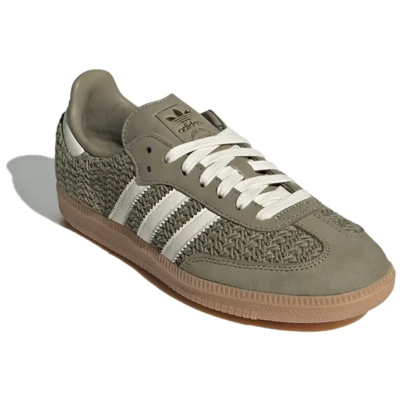 Samba OG Knit Pack - Sneakers da Donna Orbit Green Bianco Crema Gomma-3 JR9447 42⅔ miniatura 3