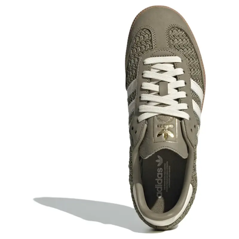 Samba OG Knit Pack - Verde Orbita Sneakers da Donna Bianco Panna Gomma-3 JR9447 41⅓ miniatura 4