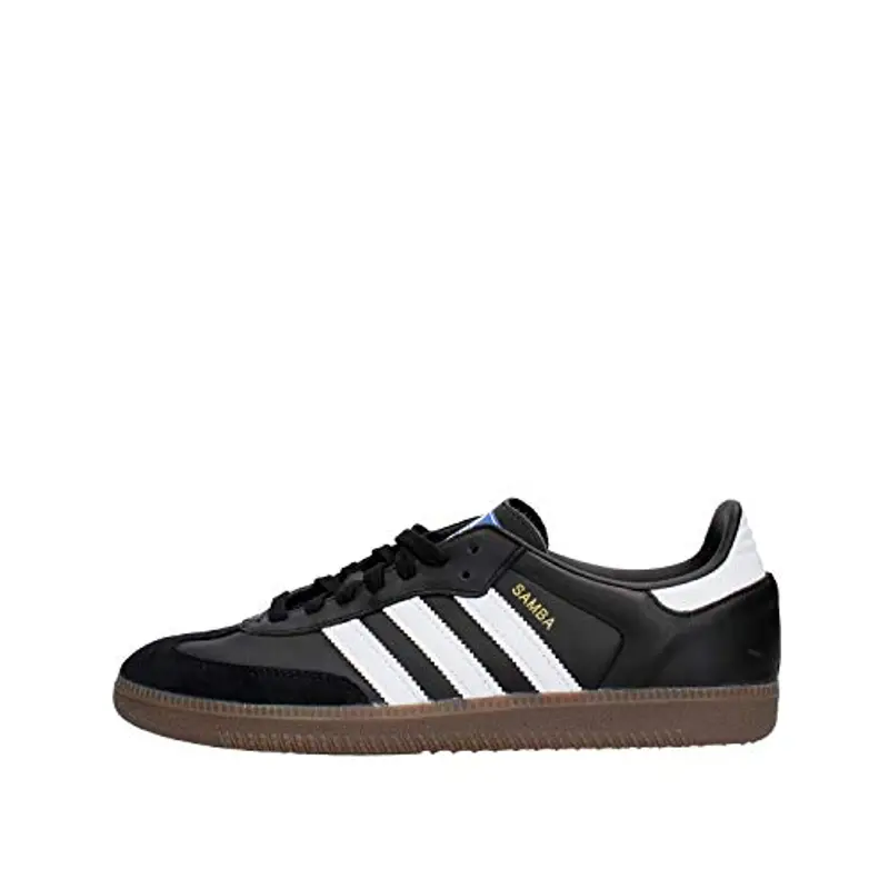 adidas Samba OG, Sneaker Uomo, Core Black Ftwr White Gum5, 42 EU