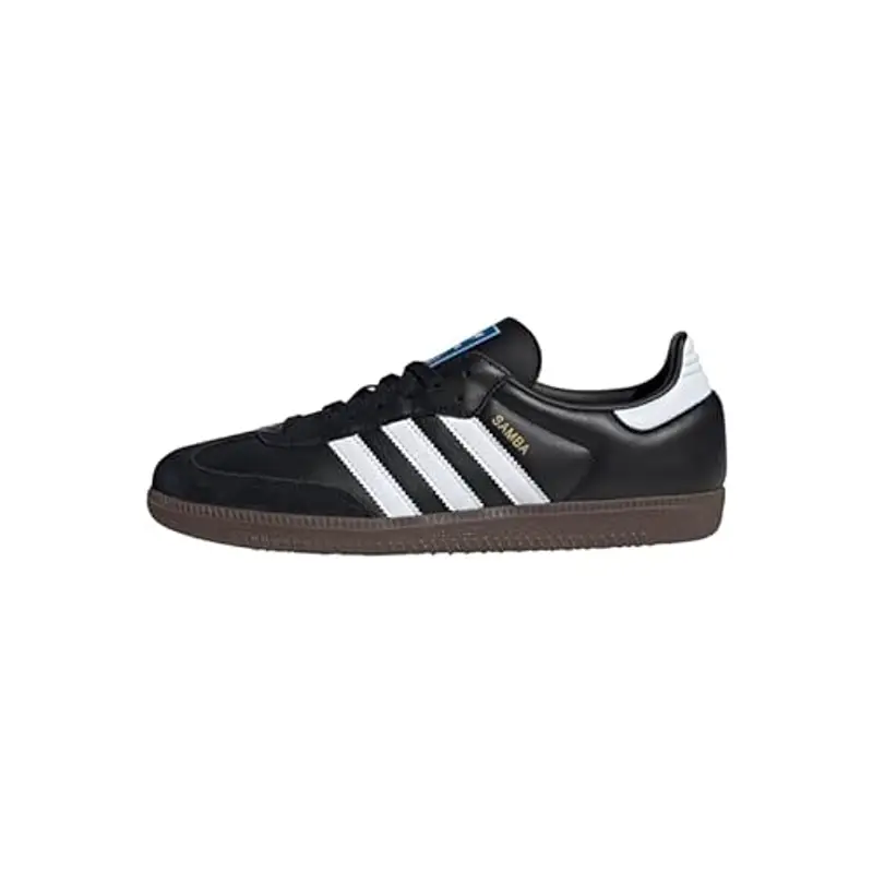 adidas Samba OG, Sneaker Uomo, Core Black Ftwr White Gum5, 42 EU miniatura 3