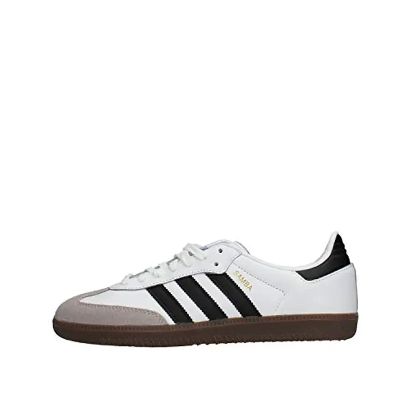 adidas Samba OG, Sneaker Uomo, Ftwr White Core Black Clear Granite, 46 EU