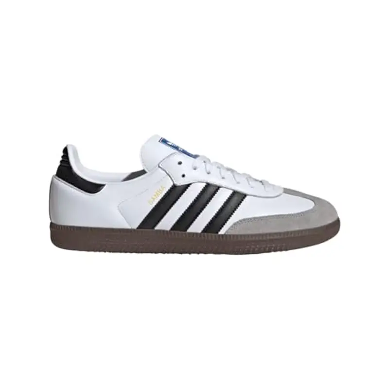 adidas Samba OG, Sneaker Uomo, Ftwr White Core Black Clear Granite, 46 EU miniatura 2