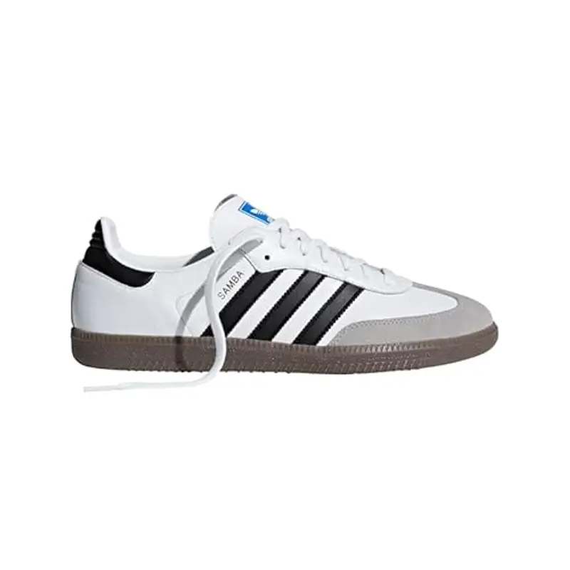 adidas Samba OG, Sneaker Uomo, Ftwr White Core Black Clear Granite, 46 EU miniatura 3