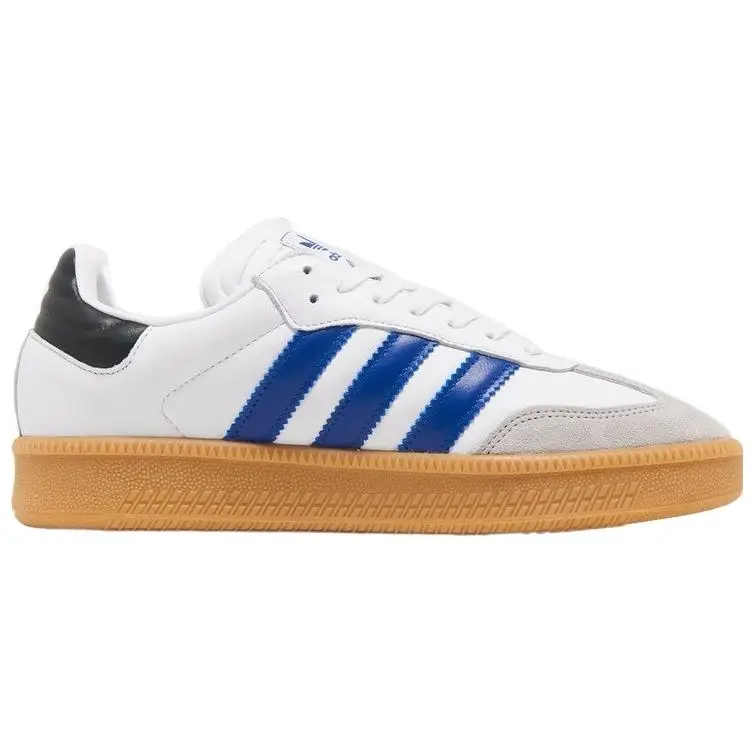 Adidas Sneakers Bianco e Blu in Gomma Unisex Samba XLG miniatura 2