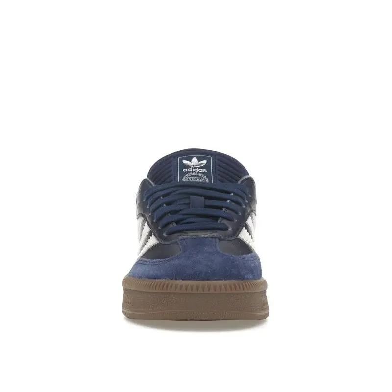 Samba XLG Blu Scuro Gomma Sneakers Unisex Bianco Nuvola IE9179 38⅔ miniatura 4