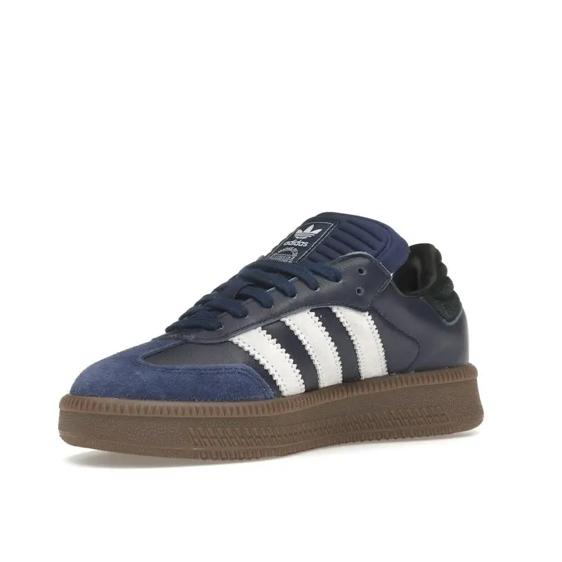 Adidas Sneakers Blu Scuro e Bianco Samba XLG Unisex in Gomma miniatura 5