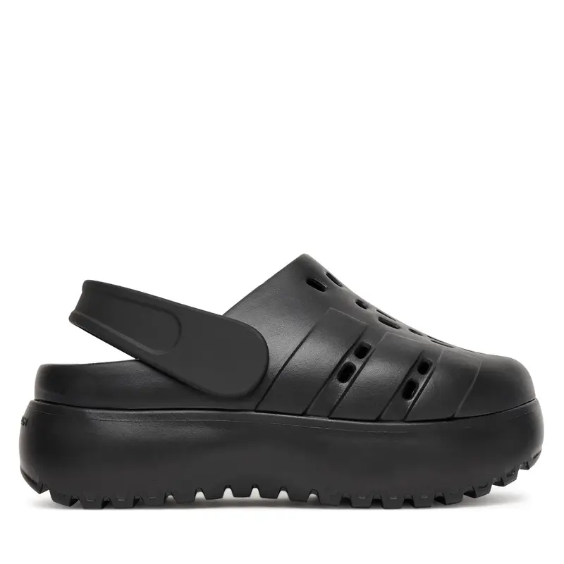 Sandali adidas adilette Platform Clogs JP9577 Nero